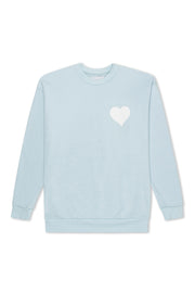 Baby Blue Heart Sweatshirt