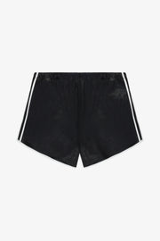 Athletic Leather Slip Shorts