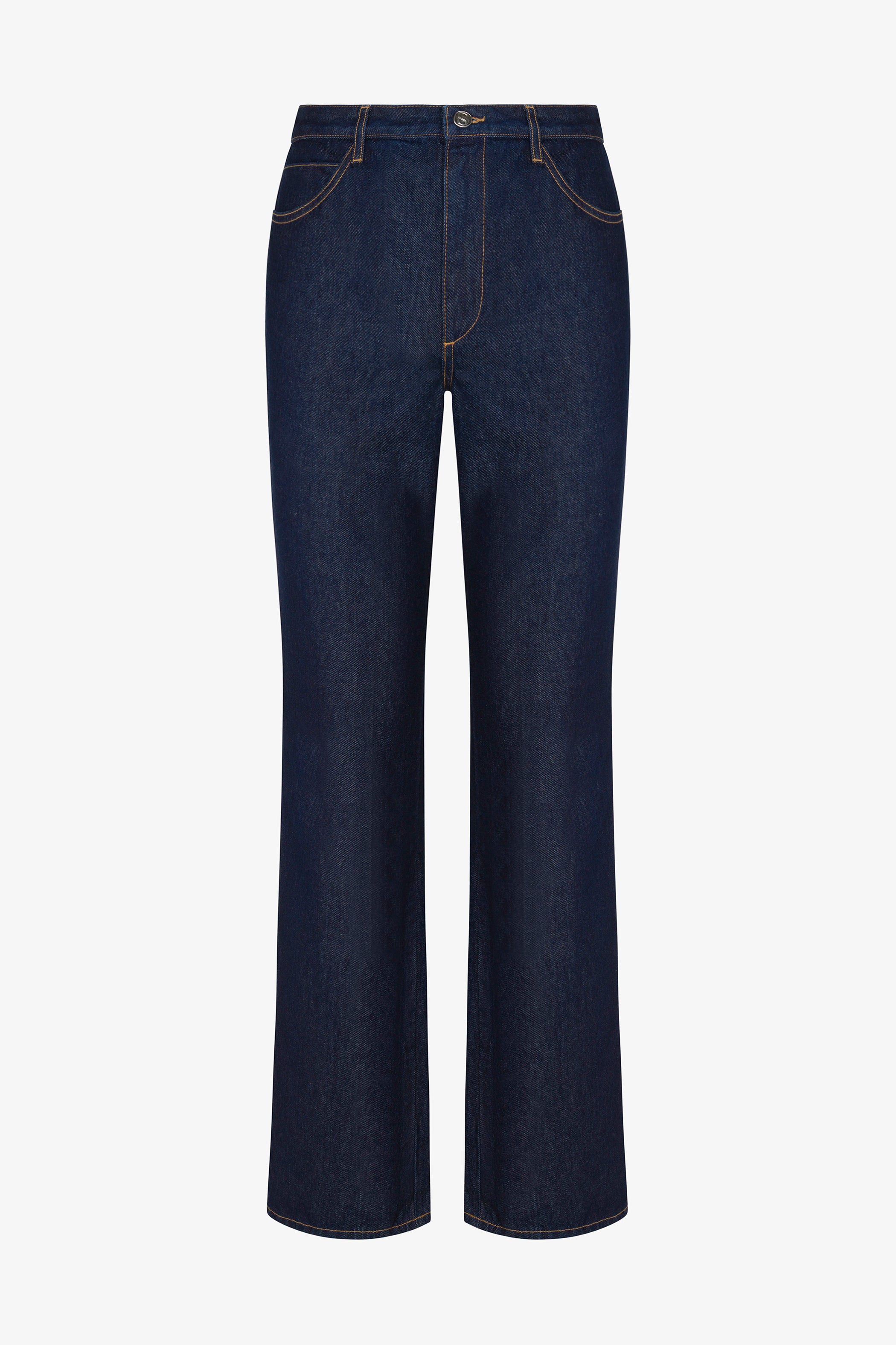 Relaxed Straight Leg Denim