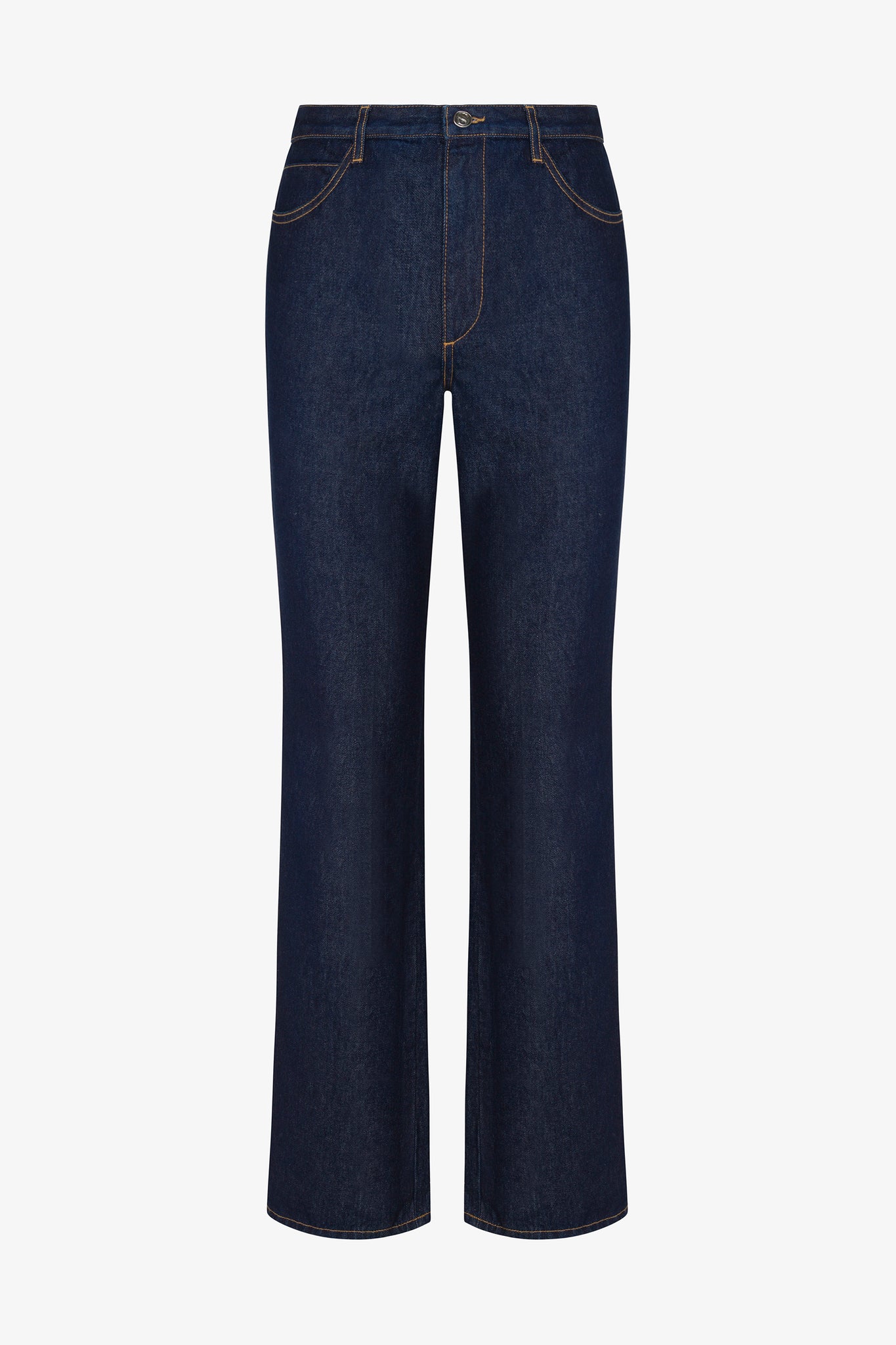 Relaxed Straight Leg Denim