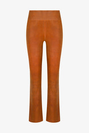 Cedar Leather Ankle Flare
