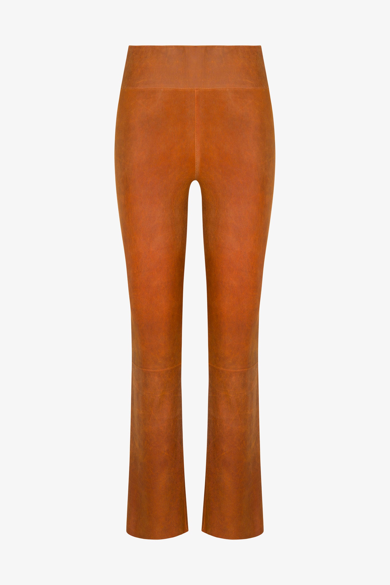 Cedar Leather Ankle Flare