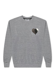 Dark Grey Heart Sweatshirt