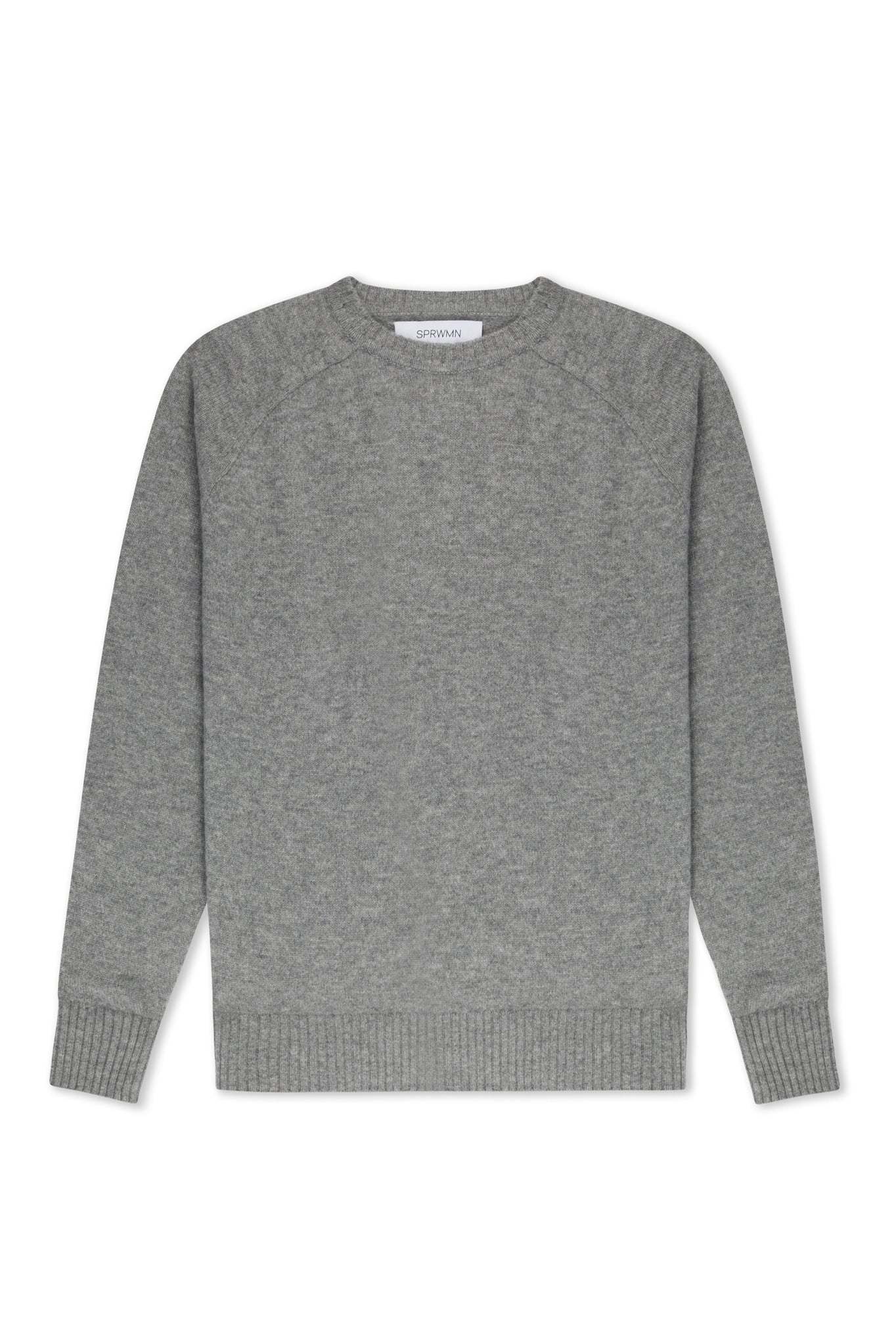 Grey Cashmere Boyfriend Sweater