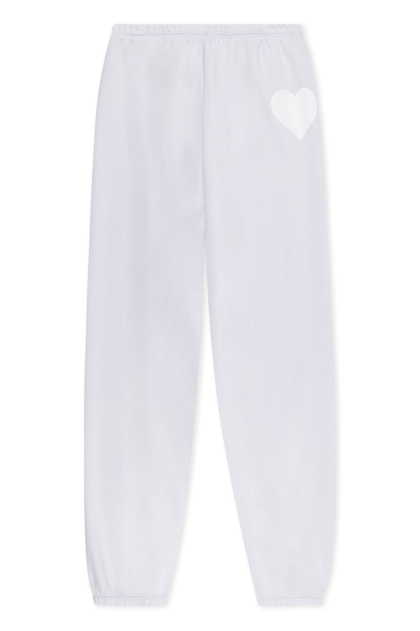 White Heart Sweatpants