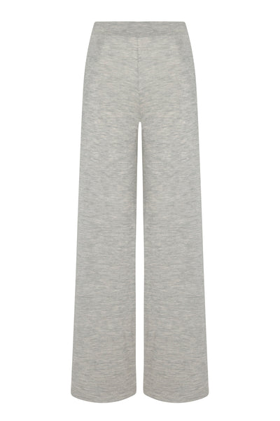 Oxford Ultra Fine Cashmere Wide Leg Pants