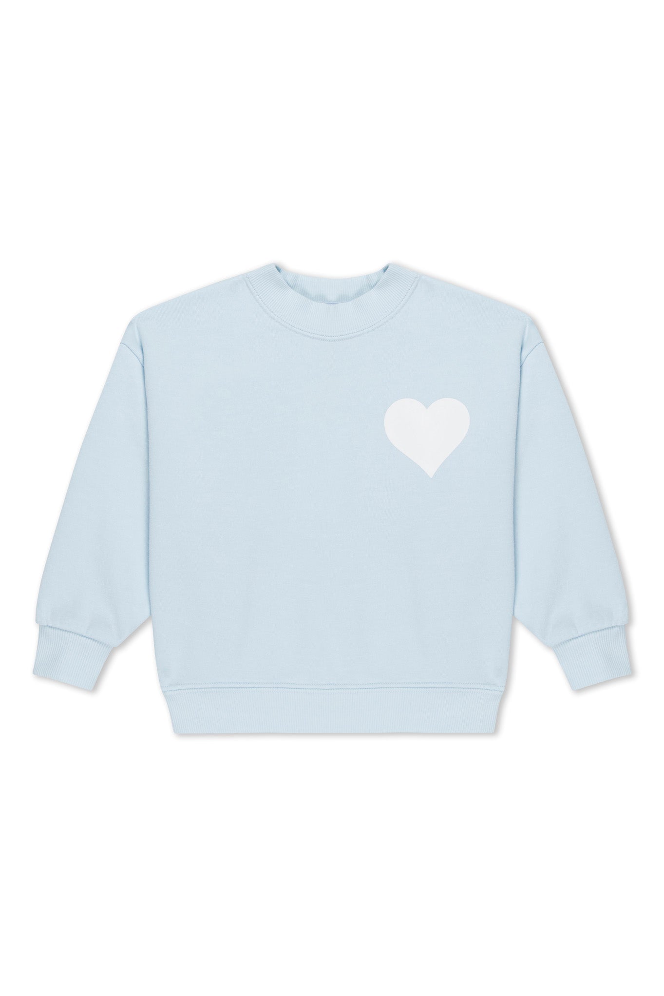 Kids Baby Blue Heart Sweatshirt
