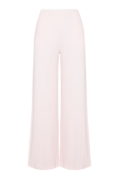 Ballet Rib Wide Leg Pants
