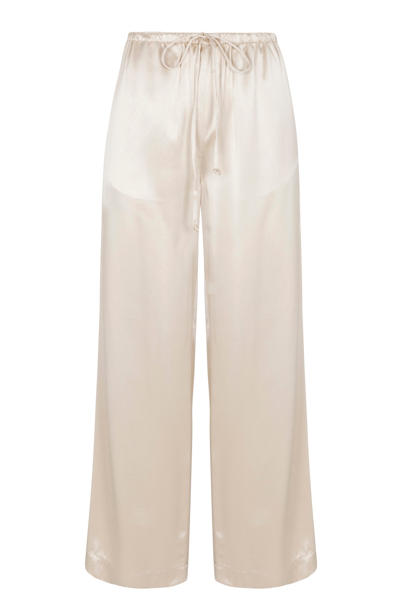 Champagne Silk Kauai Pants