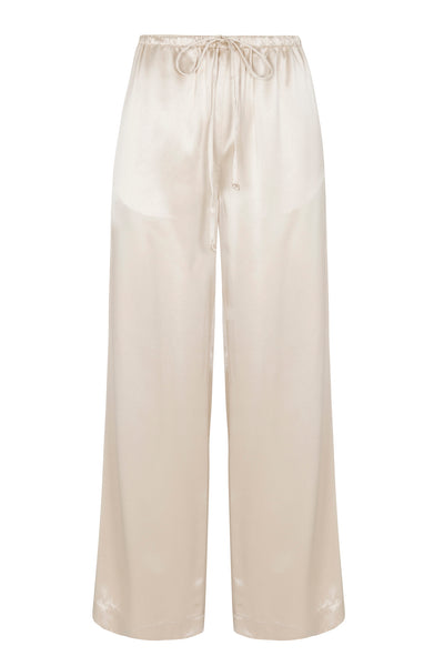 Champagne Silk Kauai Pants
