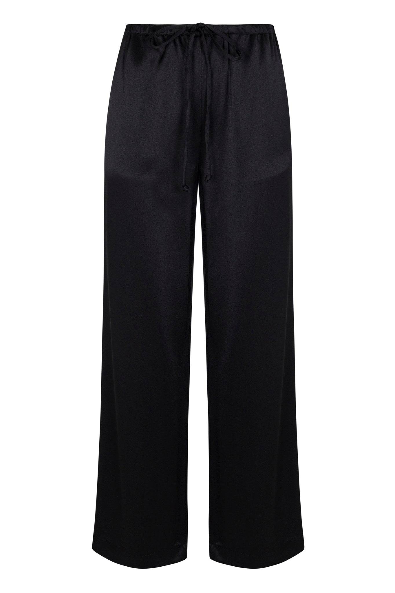 Black Silk Kauai Pants
