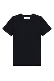 Black Ultra Fine Cashmere Tee