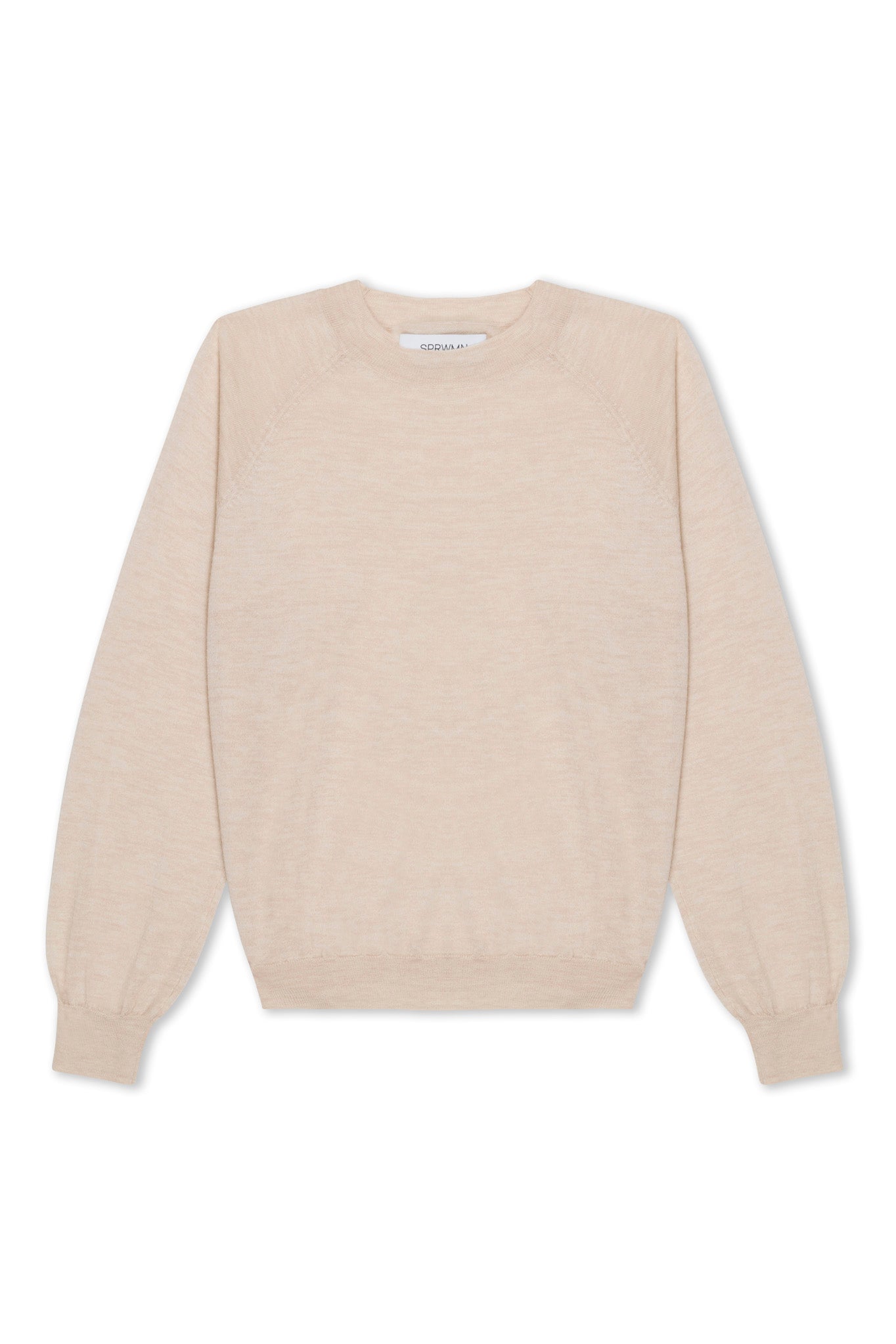 Latte Cashmere Raglan Sweater