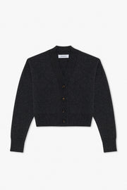 Charcoal Cashmere Mia Cardigan