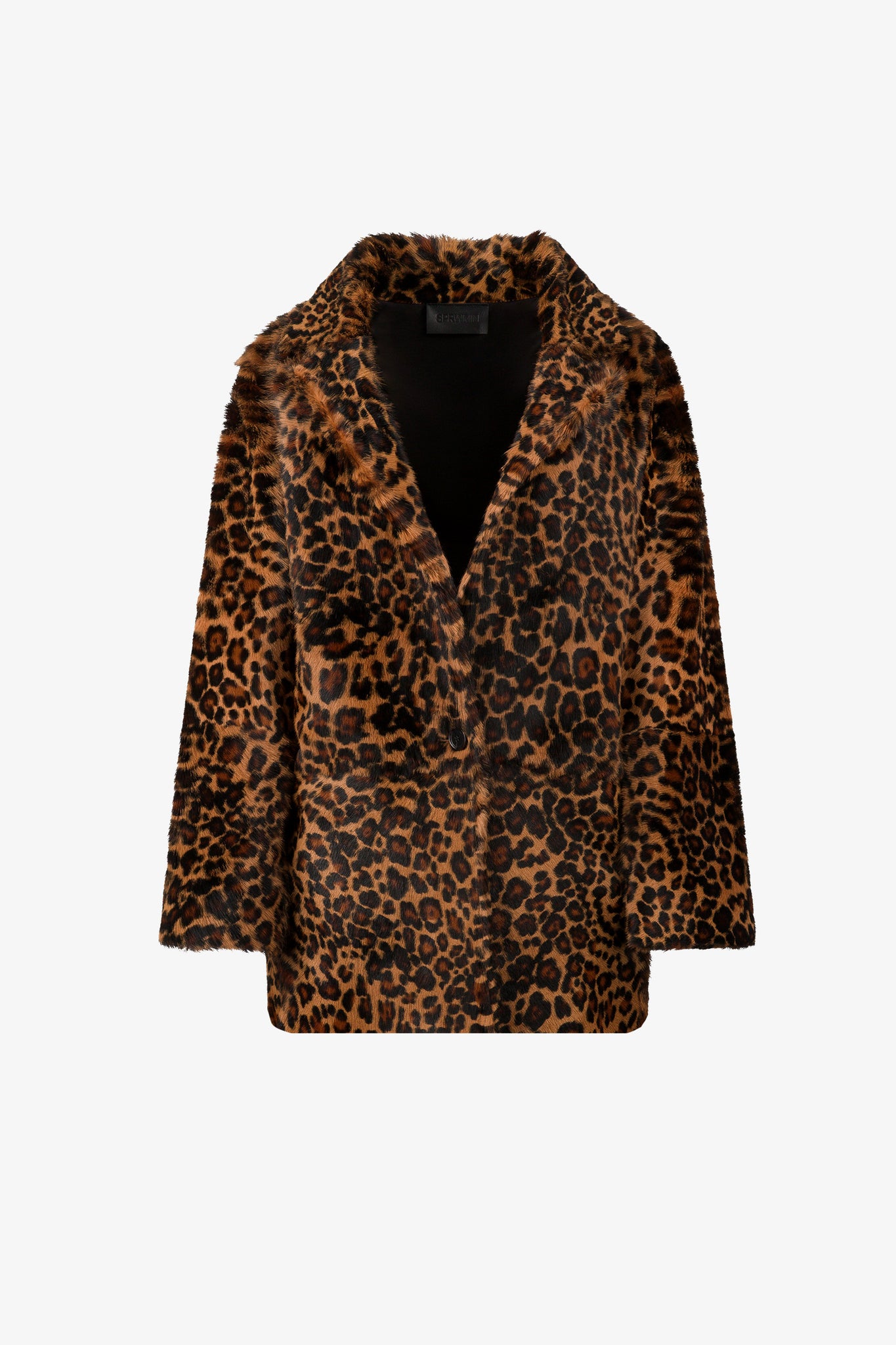 Andi Leopard Pony Coat