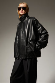 Leather Anorak