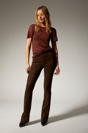Suede Micro Flare
