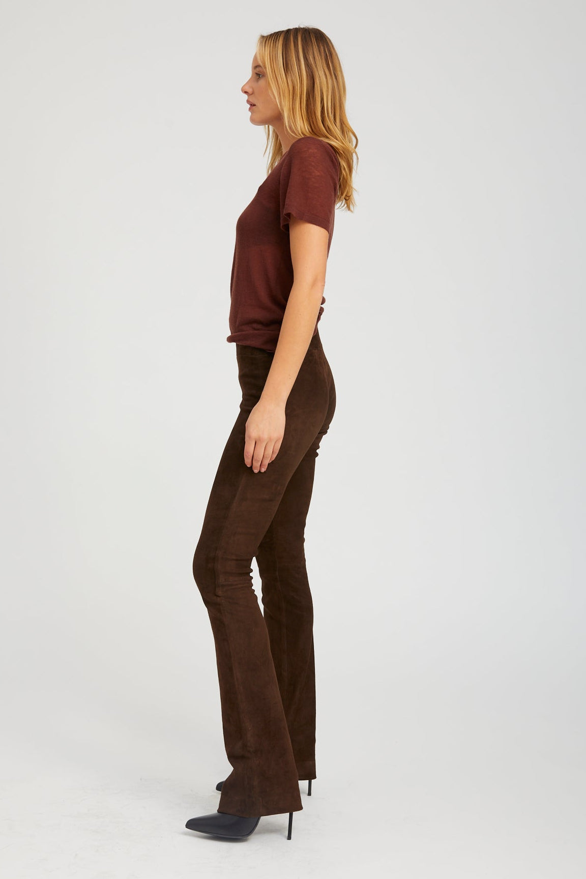 Suede Micro Flare