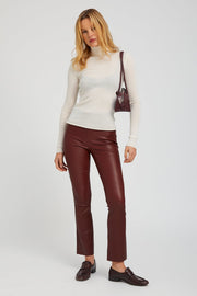 Pinot Leather Ankle Flare