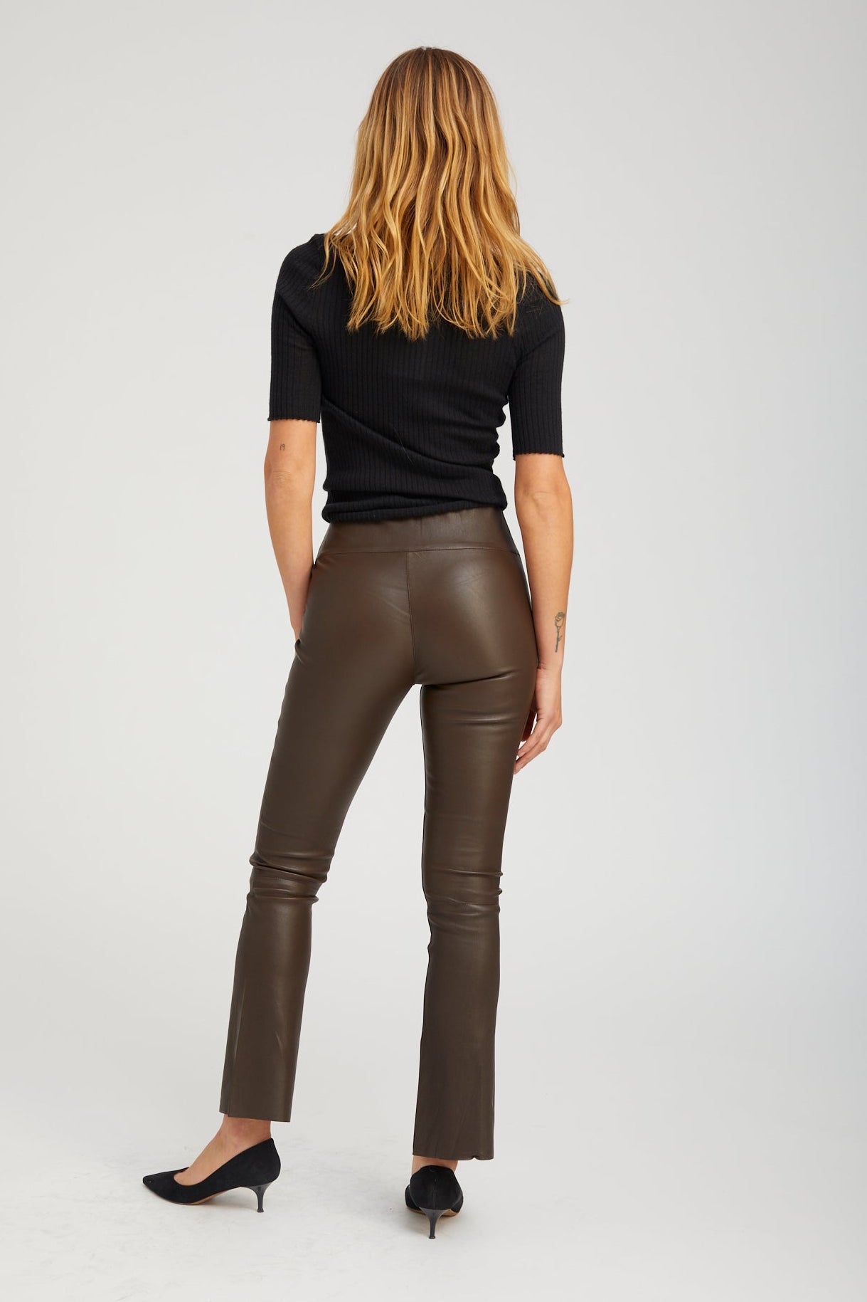 Americano Leather Ankle Flare