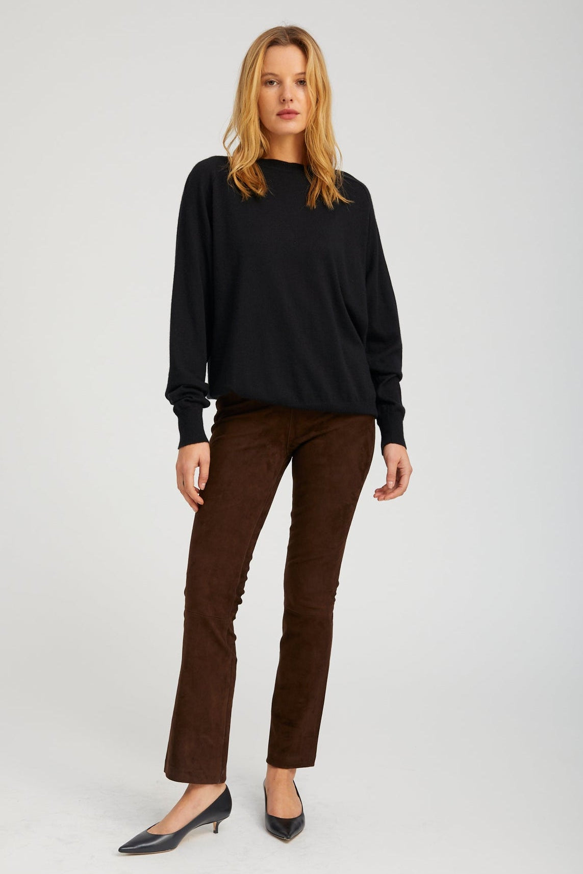 Americano Suede Ankle Flare