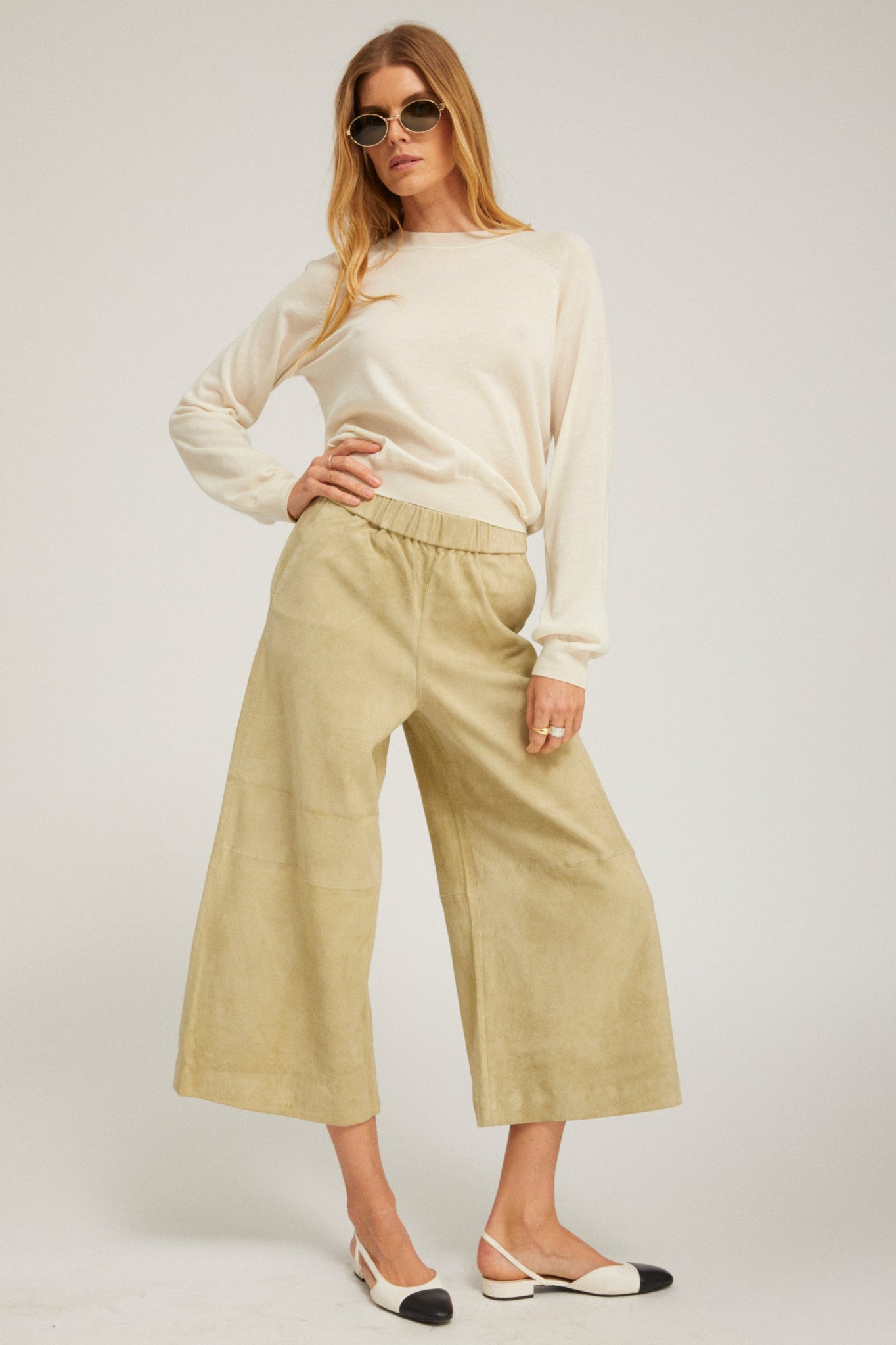 Suede Culotte