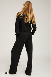 Cotton Terry Polo Sweatshirt