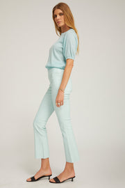 Jackie Leather Ankle Flare