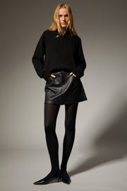 Cashmere Quarter Zip Sweater