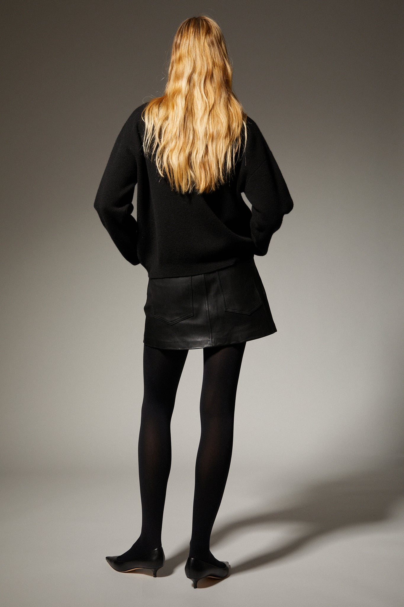 Cashmere Quarter Zip Sweater