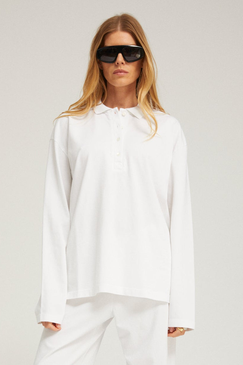 Supima Cotton Oversized Polo