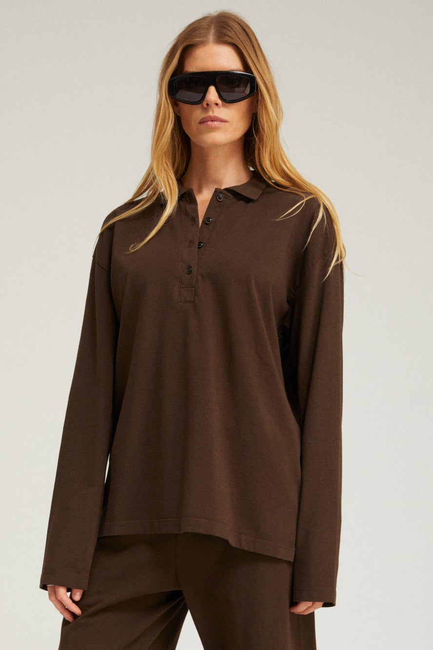 Supima Cotton Oversized Polo