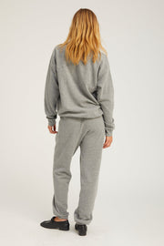 Dark Grey Heart Sweatpants
