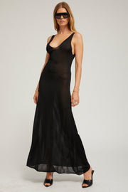 Silky Jersey Tank Maxi Dress