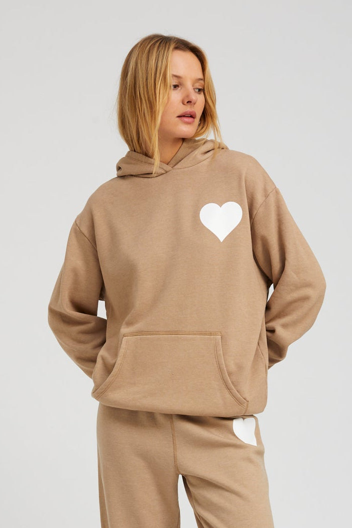 Latte Heart Hoodie