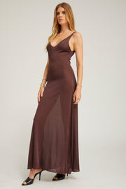 Silky Jersey Tank Maxi Dress