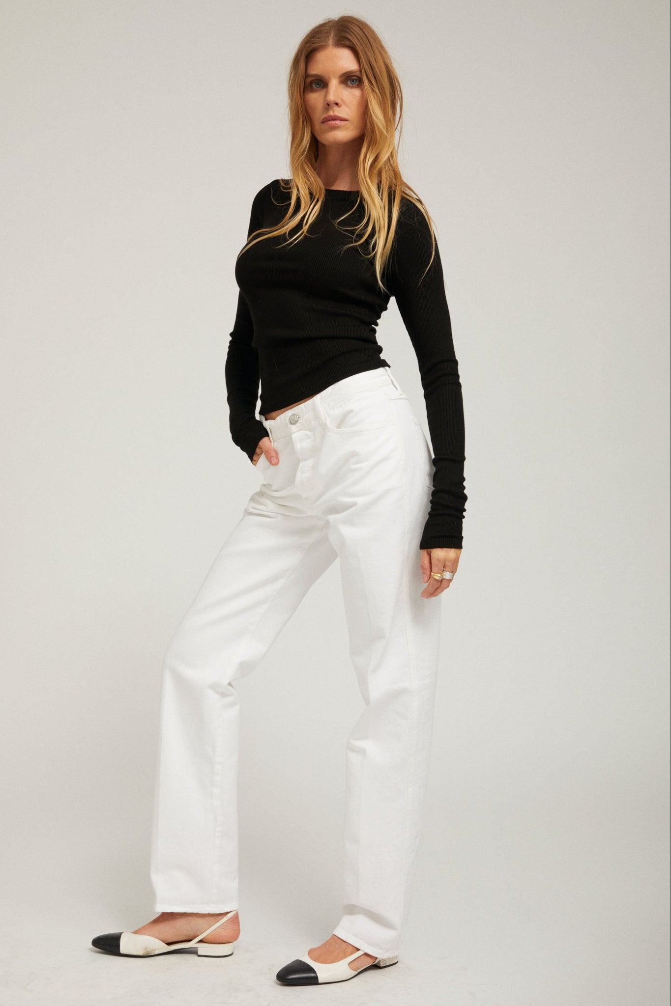 Slim Boyfriend Denim
