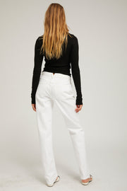 Slim Boyfriend Denim