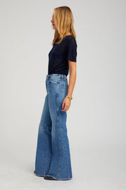Patch Flare Denim