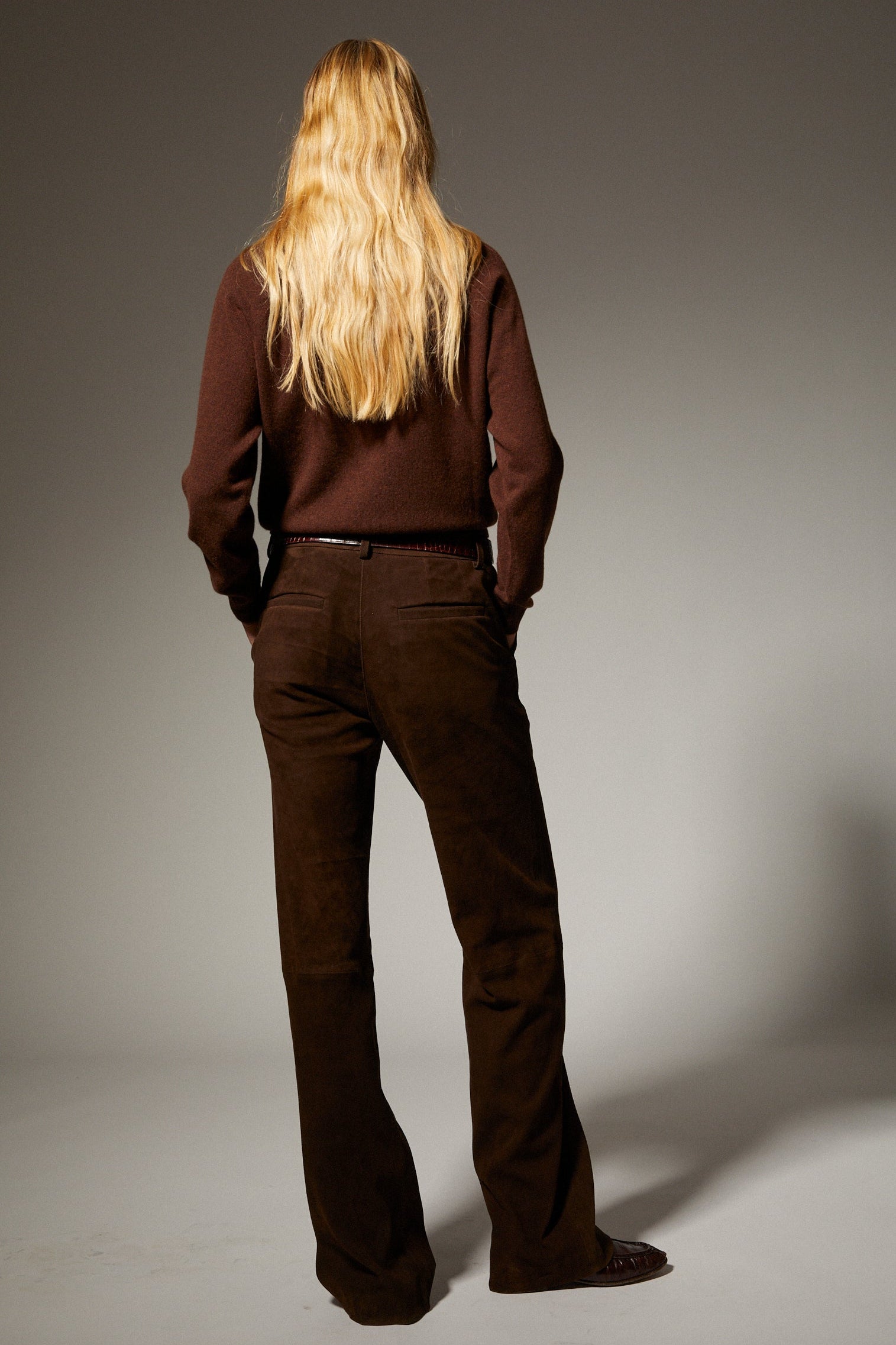 Classic Suede Trousers