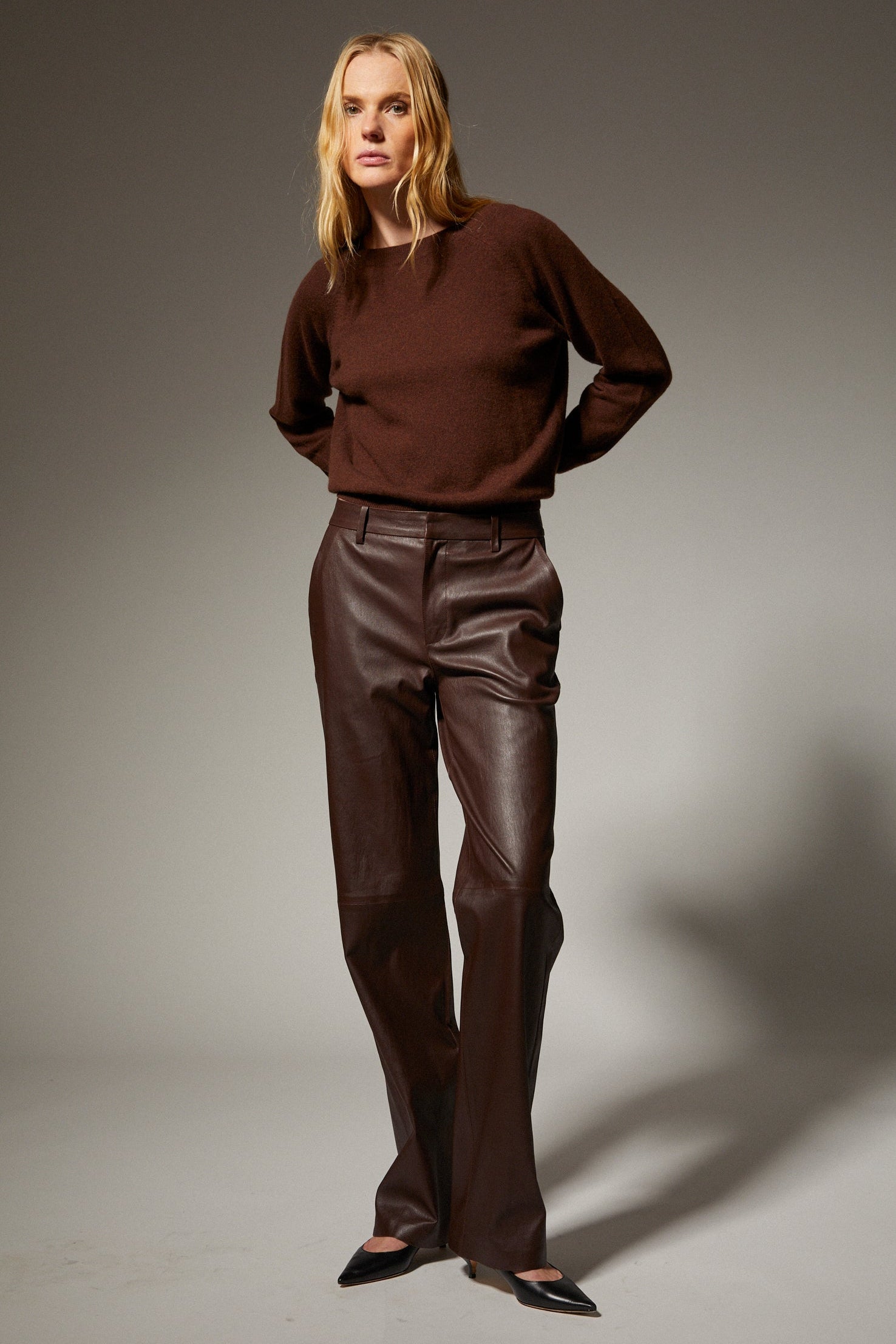 Classic Leather Trousers