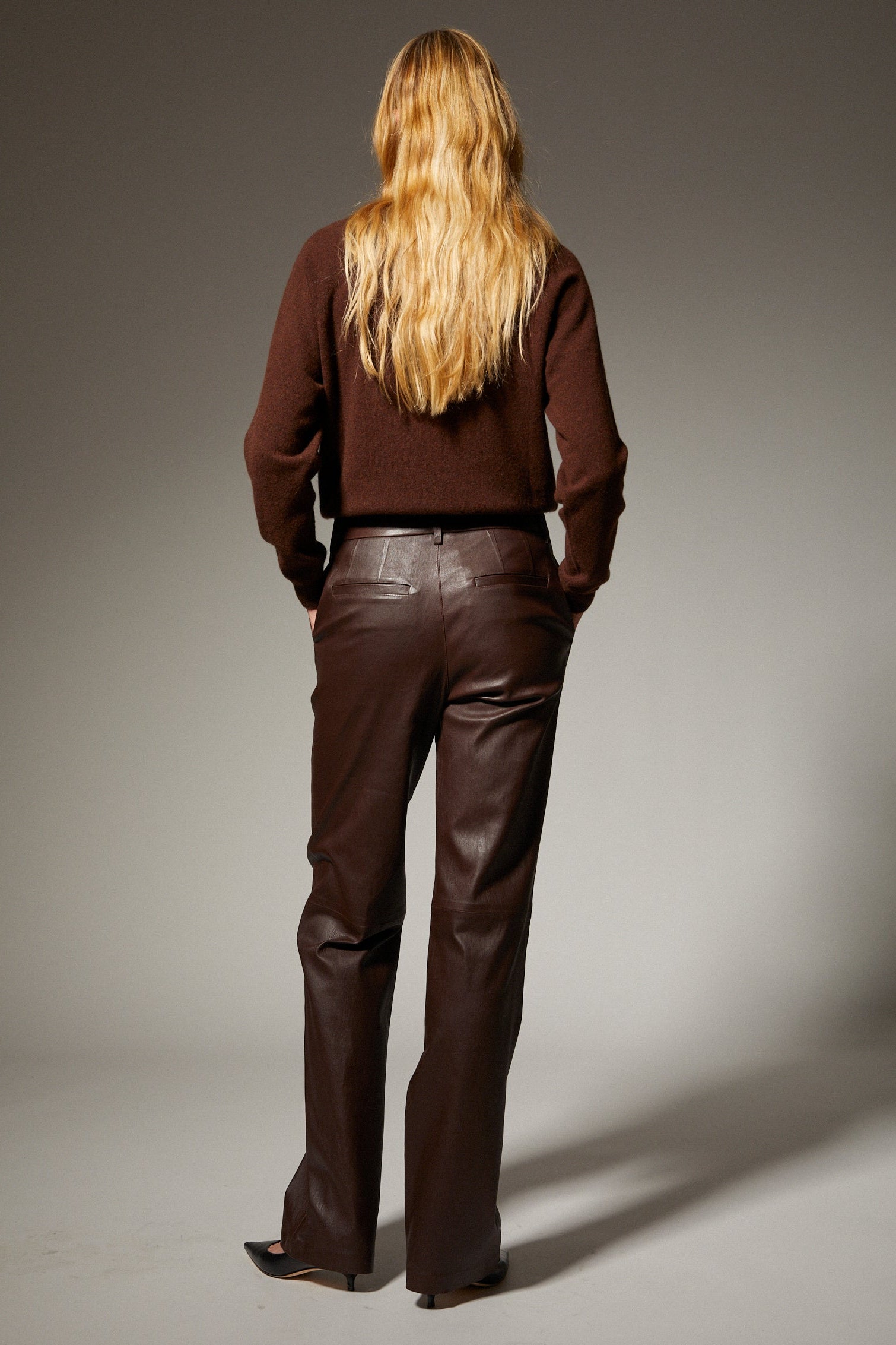 Classic Leather Trousers