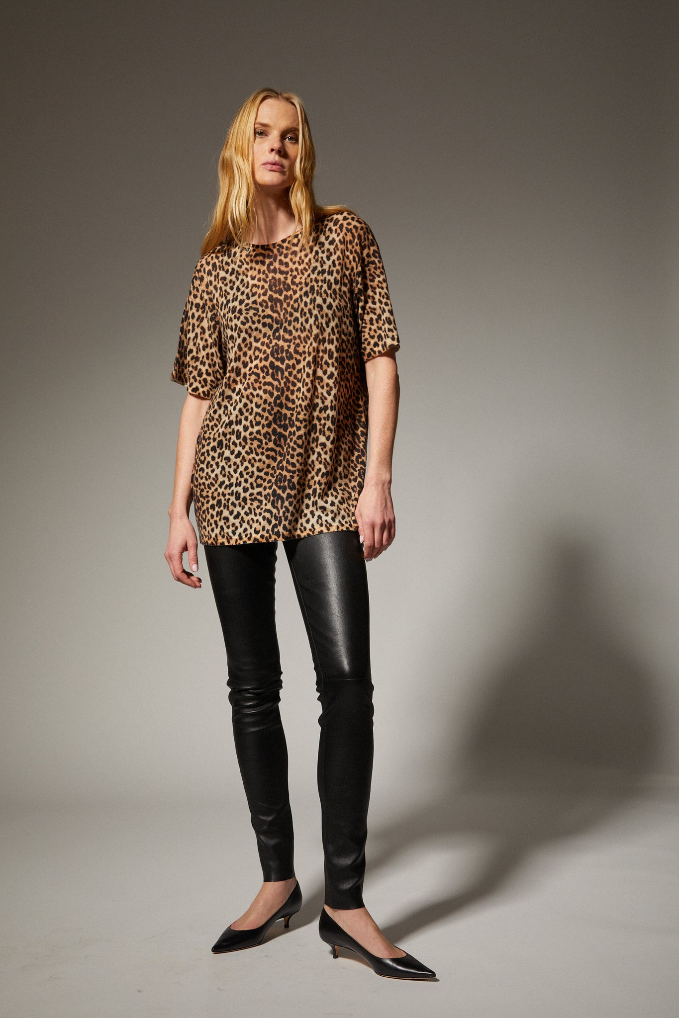 Leather Skinny Legging
