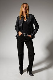 Slim Boyfriend Denim