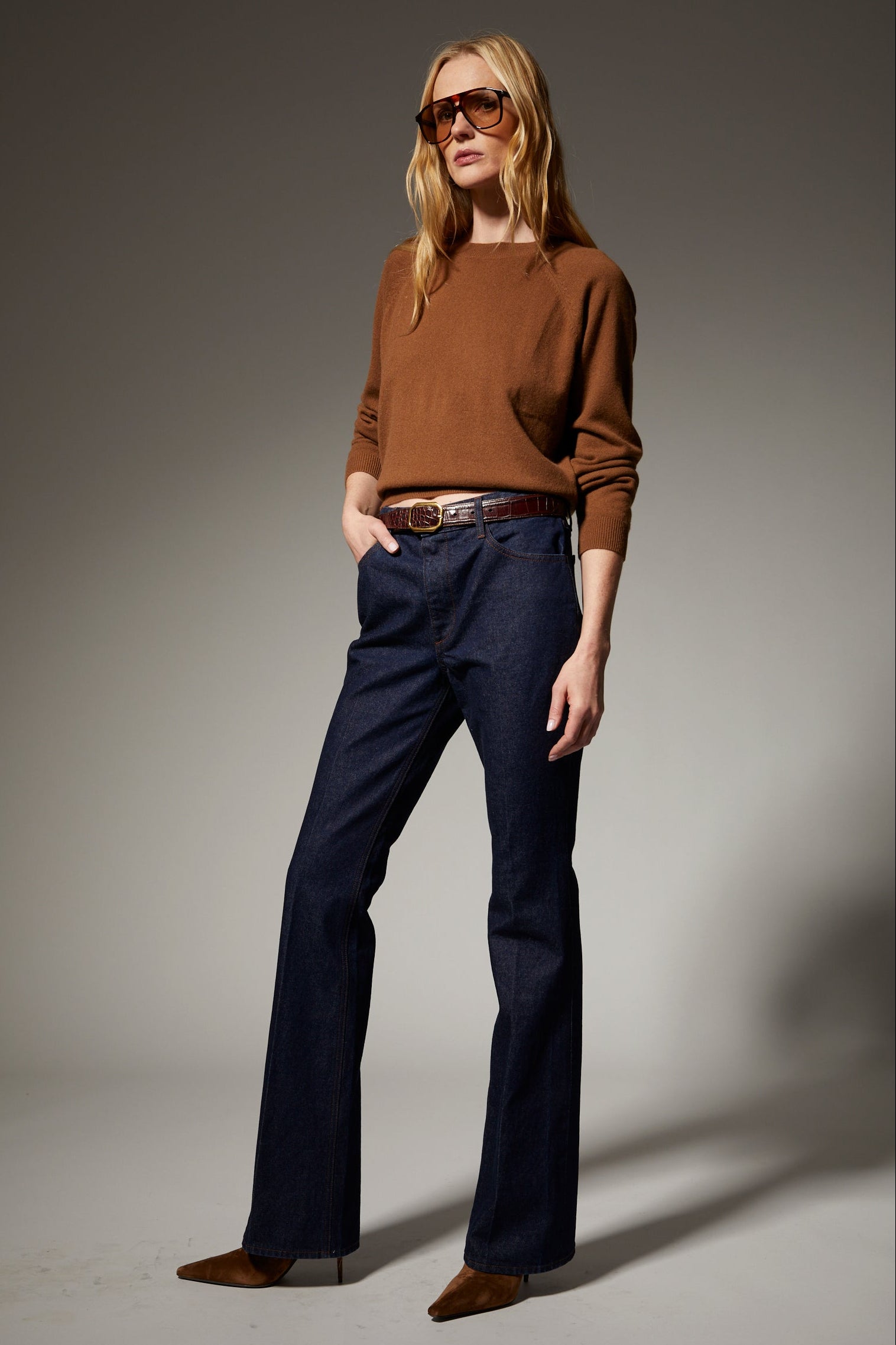 Cashmere Raglan Sweater