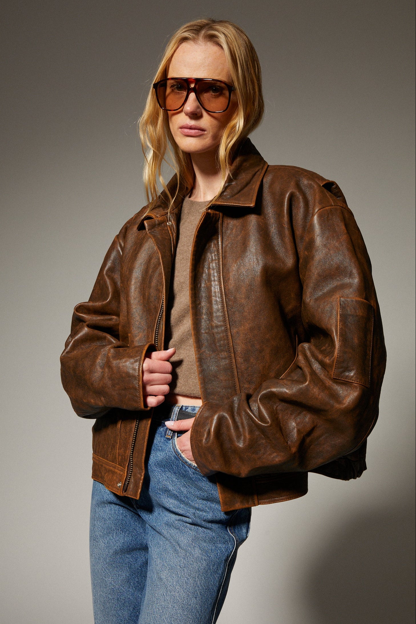 Arielle Leather Jacket