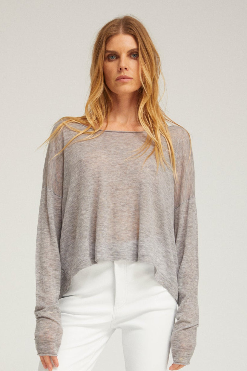 Tissue Off Shoulder Sweater