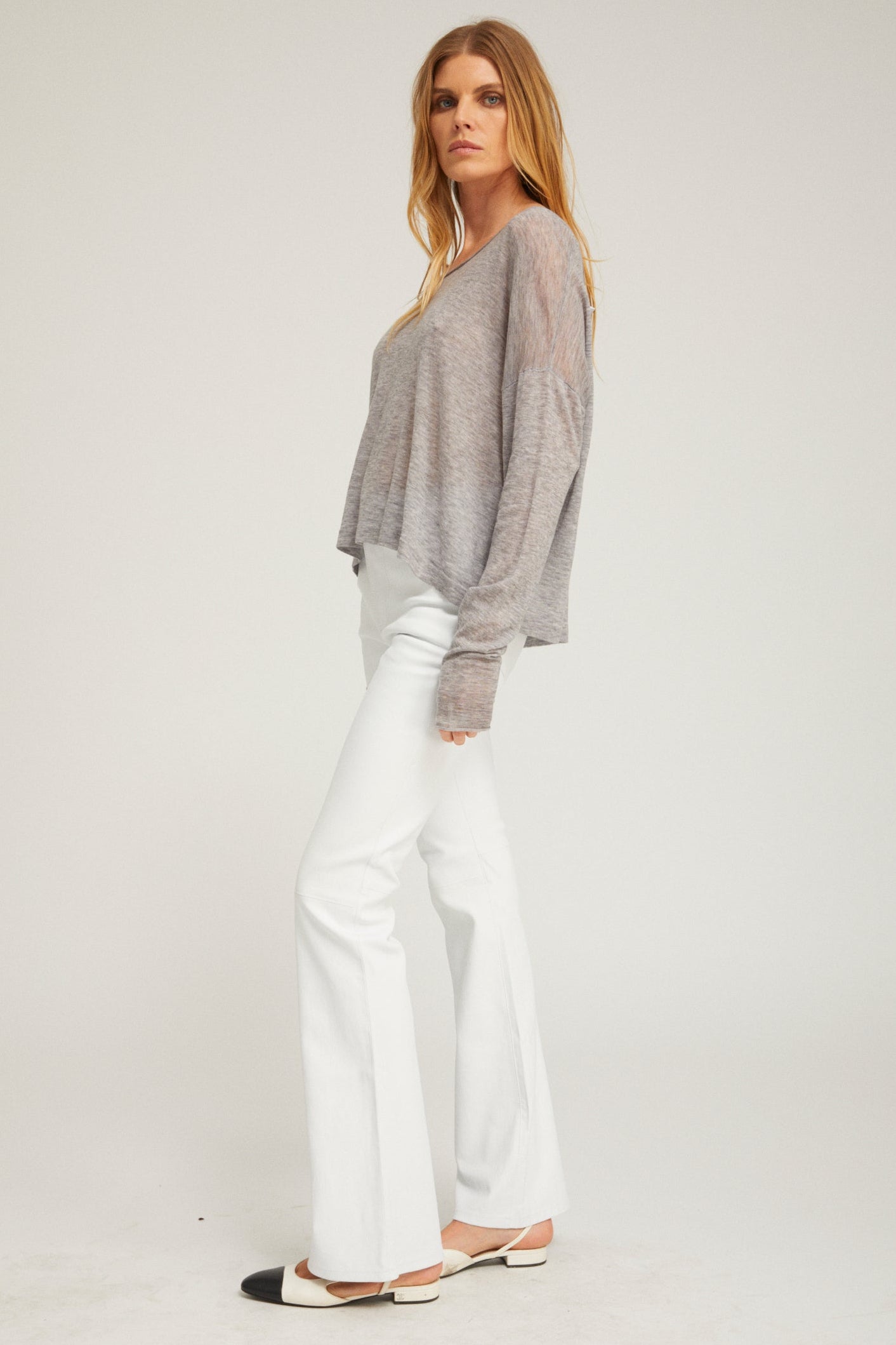 Tissue Off Shoulder Sweater