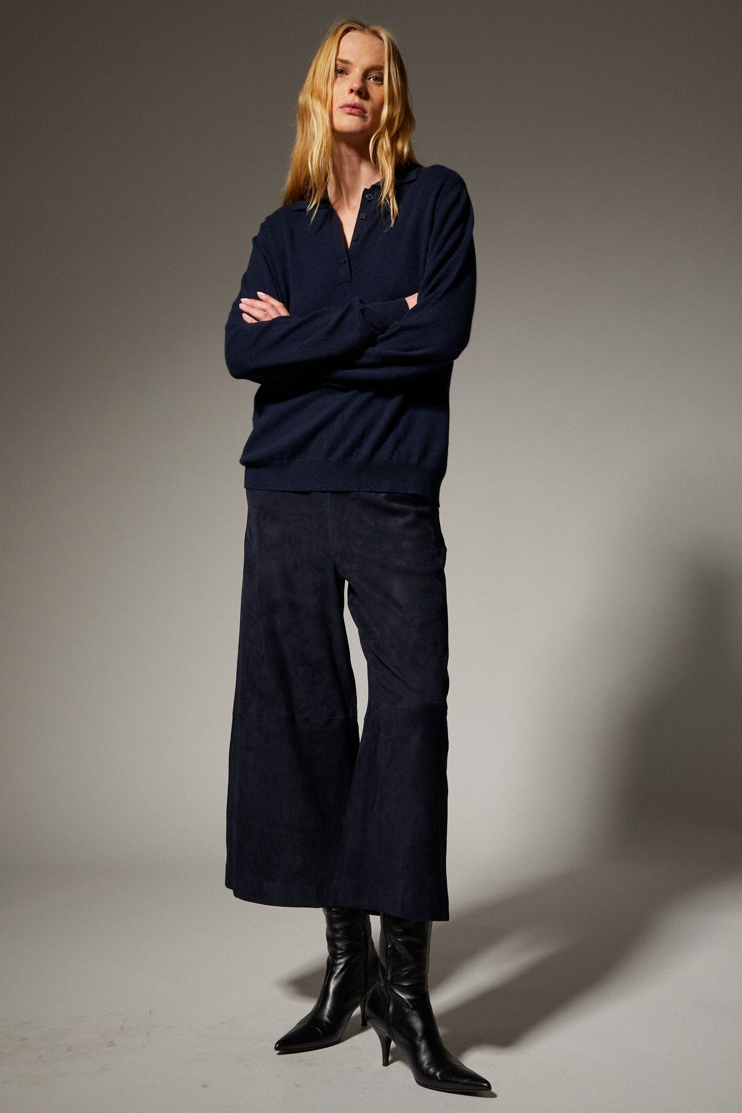 Suede Culotte