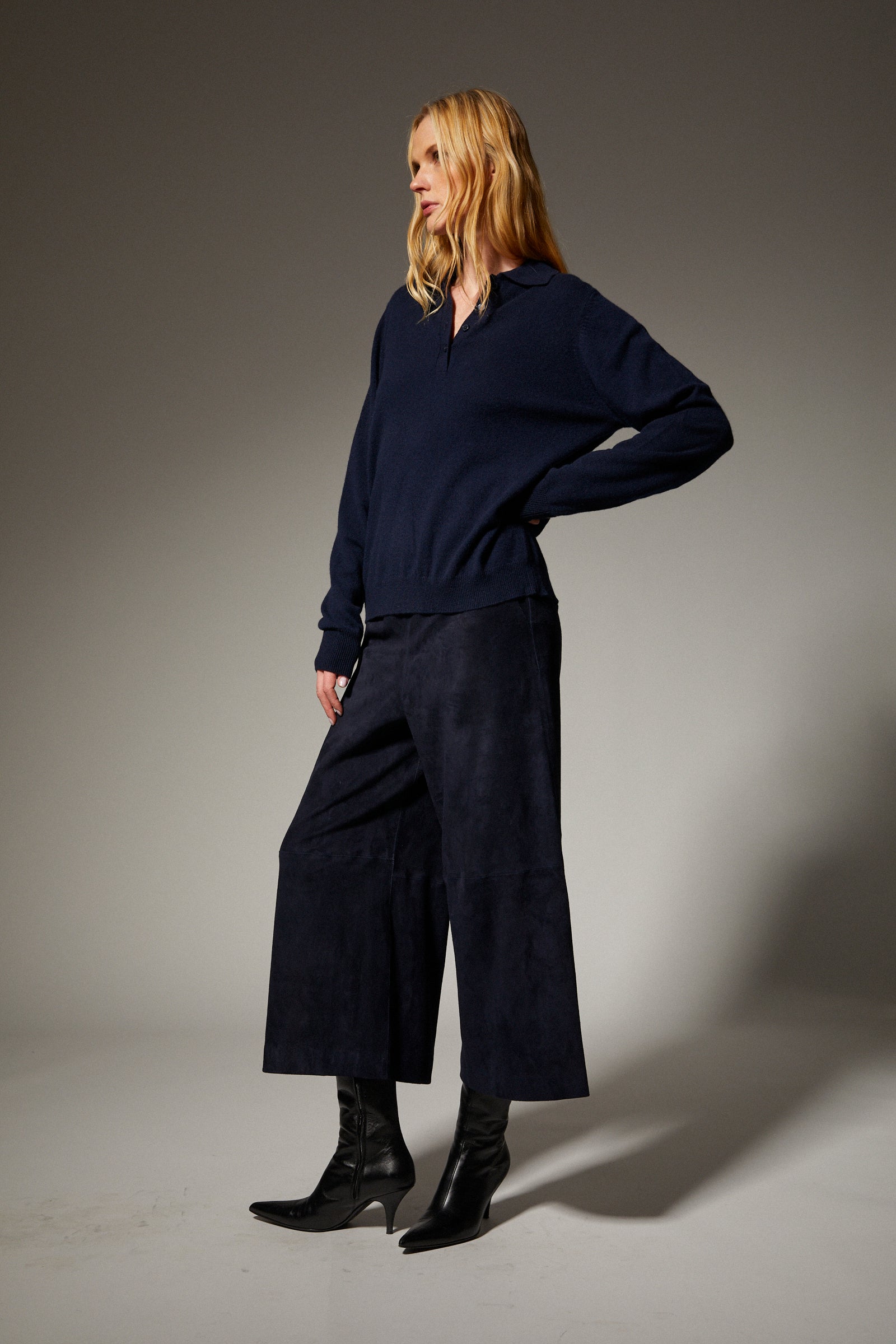 Suede Culotte
